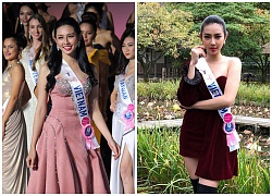 Gu thời trang sành điệu, tinh tế của Thùy Tiên ở Miss International