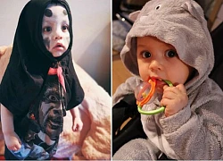 Lại thêm bé trai Vô Diện gây sốt: Là con lai Việt - Na Uy, "biến hình" nhờ phút ngẫu hứng của bố mẹ