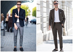 Lên đồ cực phong cách với blazer và áo thun trắng cho chàng