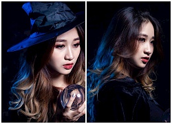 Linh Kul hóa thân nữ phù thủy xinh đẹp trong bộ ảnh Halloween