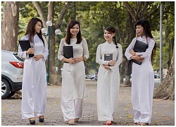 Mặc áo dài đi học mang túi xách gì để luôn xinh và duyên dáng