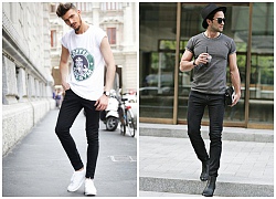 Những kiểu áo T-shirts giúp chàng thêm cuốn hút