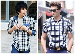 Những mẫu áo sơ mi nam caro đẹp nhất hiện nay