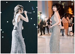 Tái xuất đẹp ngẩn ngơ nhưng Tâm Tít lại dính nghi án mặc váy nhái chiếc đầm của Selena Gomez từ 2 năm trước