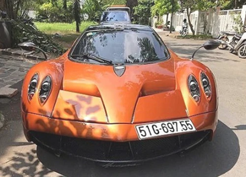 'Thần gió' Pagani Huayra trăm tỷ của Minh Nhựa đủ điều kiện ra đường