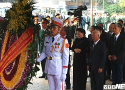 Ảnh: Lãnh đạo Đảng, Nhà nước xúc động trong lễ viếng nguyên Tổng Bí thư Đỗ Mười