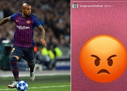 Arturo Vidal 'buồn thiu' khi ăn cú lừa từ BLĐ Barca