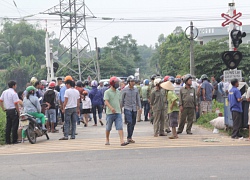 Băng qua đường sắt, người đàn ông ở Quảng Nam bị tàu hoả kéo lê 200m thiệt mạng