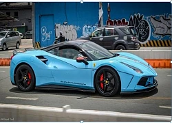 Bắt gặp siêu ngựa Ferrari 488 GTB màu lạ trên phố Sài Gòn