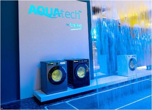 Beko giới thiệu công nghệ AquaTechTM mới Giặt dịu nhẹ hơn và hiệu quả hơn