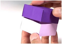 Cách gấp hộp giấy Origami