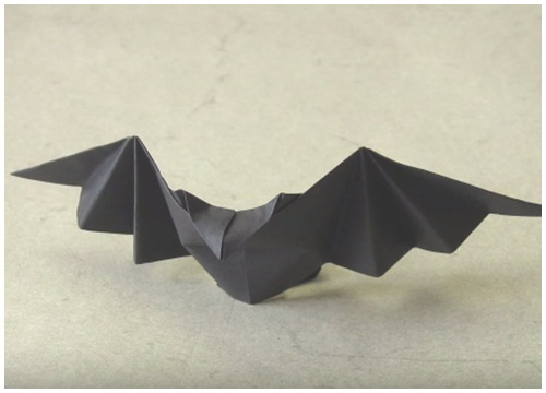 Cách xếp con dơi giấy theo phong cách origami