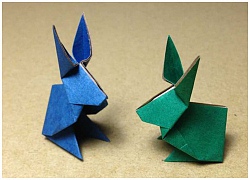 Cách xếp con thỏ bằng giấy phong cách origami