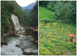 Cát Cát-bản xa có vườn hoa, thác đổ, ăn tiết canh gà, nhái nấu măng