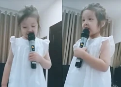 Clip: Mới 4 tuổi, Cadie Mộc Trà đã "bắn" tiếng Anh cực dễ thương và ấn tượng thế này!