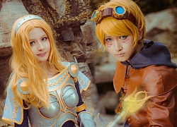 Đốn tim với cosplay cặp đôi Ezreal và Lux siêu dễ thương trong Liên Minh Huyền Thoại