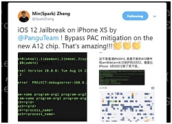 Hacker bẻ khoá iOS 12 trên iPhone Xs thành công