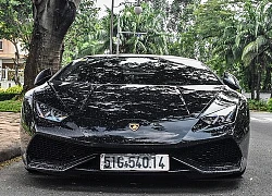 Lamborghini Huracan đen độc nhất Việt Nam của đại gia Bitcoin phủ bụi như &quot;dải ngân hà&quot;