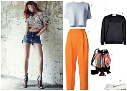 Mặc áo crop-top sao cho đẹp?