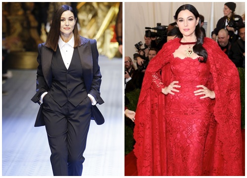 Monica Bellucci Bông hồng kiêu hãnh tuổi 54 và gu thời trang bay bổng đậm chất Ý