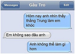 Những tin nhắn "bá đạo" xem xong bạn chỉ biết câm nín