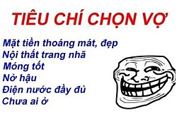 Tiêu chí chọn vợ