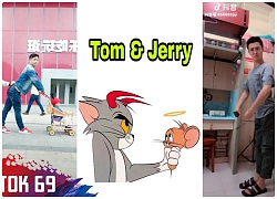 Trào lưu mới, bắt trước dáng đi bá đạo của tom và jerry siêu hài hước