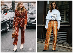 Trend Alert : Quần họa tiết rực rỡ lên ngôi ở kinh đô Paris