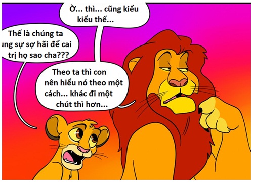 Truyện Tranh Hài Sự Thật Về Cha Con Vua Sử Tử Trong Lion King - Lạ Vui -  Việt Giải Trí