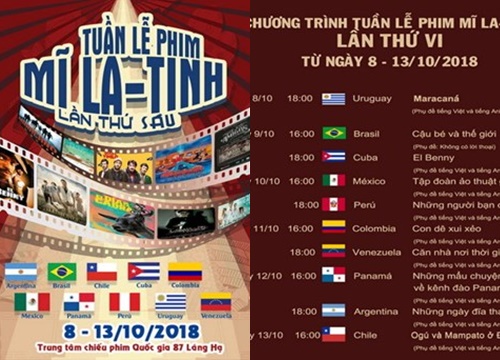 Tuần phim Mỹ Latinh tại Việt Nam