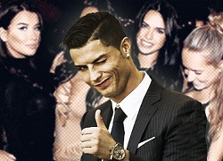 Bàng hoàng trước chiến tích tình trường của Ronaldo