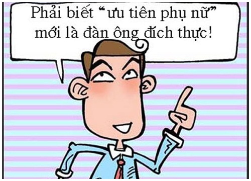 Bị tát vì quá... ga lăng