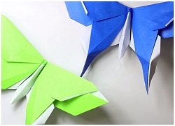 Cách gấp bướm giấy Origami đơn giản