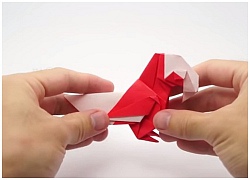 Cách xếp vẹt giấy độc đáo theo phong cách Origami