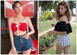 Chẳng phải bikini nhưng vẫn hot vô cùng với cách mix match items đi biển này