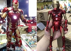 Đặt mua mô hình Iron Man trên mạng, thanh niên cay đắng nhận về chú Người sắt bị suy dinh dưỡng nặng