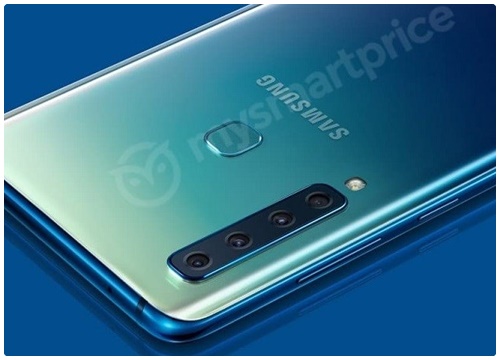 Galaxy A9 (2018) lộ ảnh render chính thức xác nhận mặt sau có 4 camera