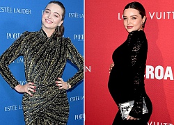 Miranda Kerr thon thả tái xuất thảm đỏ sau 5 tháng sinh con