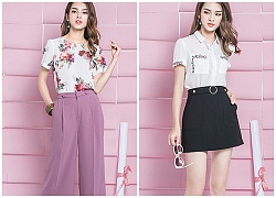 Mix&match điệu đà cùng áo sơ mi