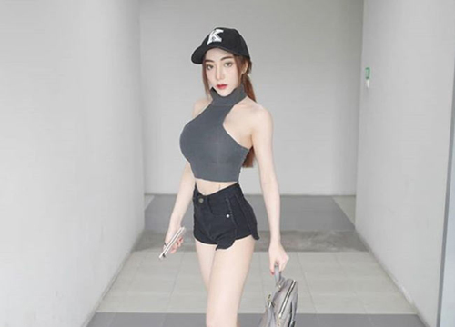 Mỹ nhân tuổi trăng tròn Thái Lan có nửa triệu fan vì chuyên mặc sexy nơi công cộng