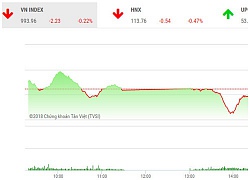 Nhà đầu tư ngoại bán ròng, VN-Index giảm hơn 2 điểm