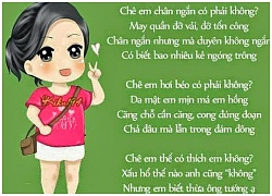 Những câu thơ hài hước con gái ngày nay