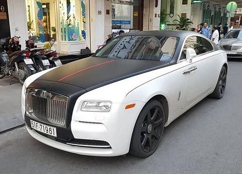 Sài Gòn: Rolls-Royce Wraith một thời của đại gia Trung Nguyên xuống phố với diện mạo mới