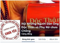 Xem hình ảnh những tên vui hài hước của Hội độc thân Facebook