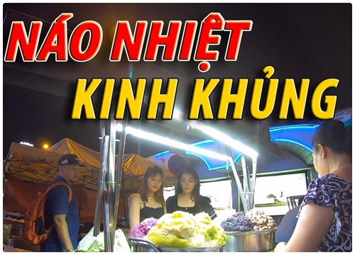 15 phút khiếp sợ cho du khách - cảnh hiếm thấy đời sống chợ đêm bến thành