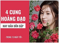 4 cung hoàng đạo vận may dồn dập, tài chính &#8216;rộn ràng&#8217; trong 15 ngày tới