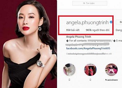 Angela Phương Trinh lo lắng vì sự cố mất Instagram hơn 900.000 người theo dõi