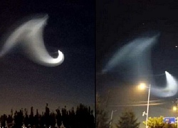 Ánh sáng bí ẩn giống UFO xuất hiện trên bầu trời khiến nhiều người xôn xao