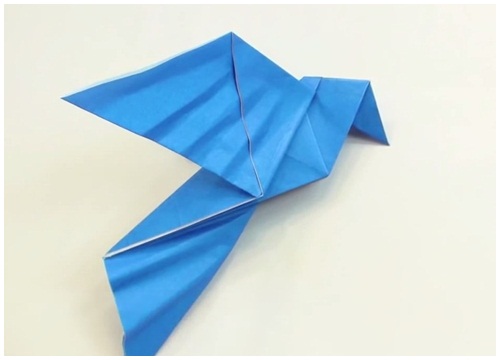 Cách gấp bồ câu giấy Origami