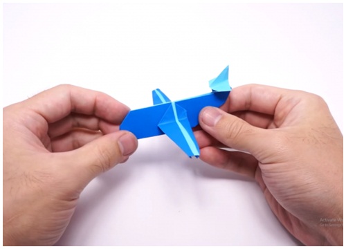 Cách gấp máy bay giấy Origami